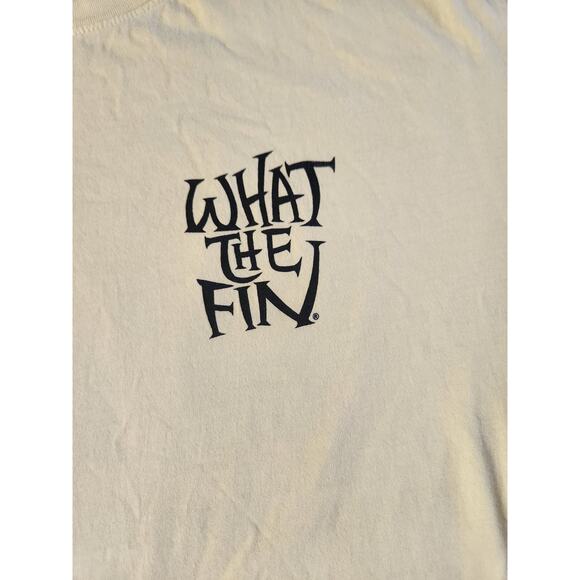 What the Fin Men's Graphic Tee Shirt XXL - Picture 2 of 6